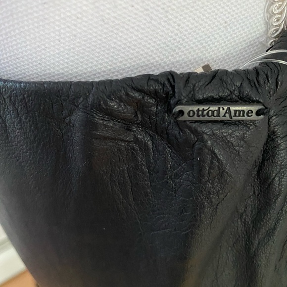 NWT Otto D’ame Leather Pencil skirt - Picture 4 of 8